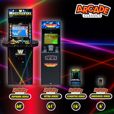 Arcade Classics Atari Tempest Counter Series Arcade Game with 8 Inch Screen - VMInnovations