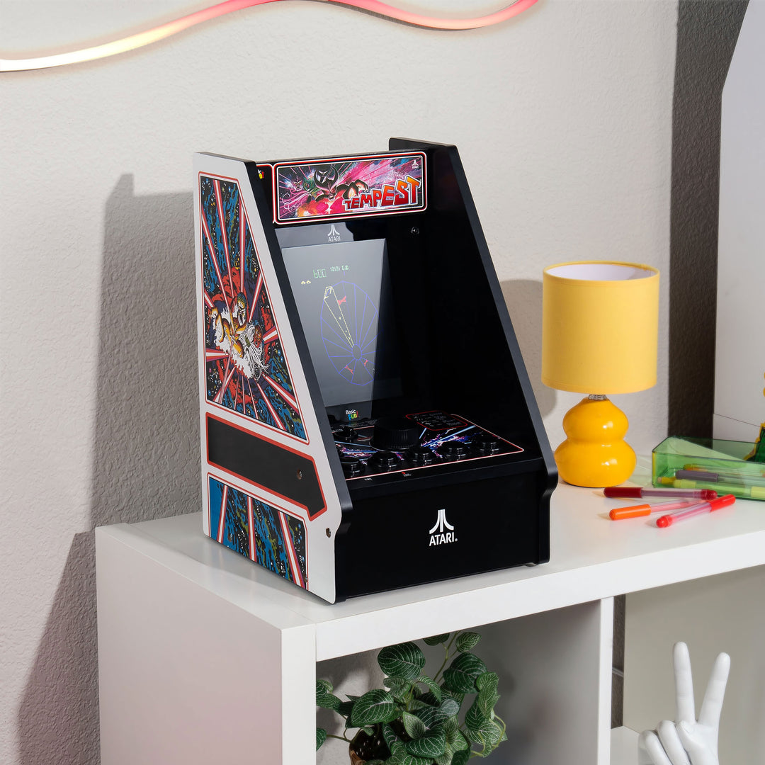 Arcade Classics Atari Tempest Counter Series Arcade Game with 8 Inch Screen