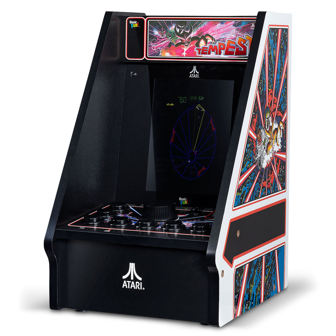 Arcade Classics Atari Tempest Counter Series Arcade Game with 8 Inch Screen