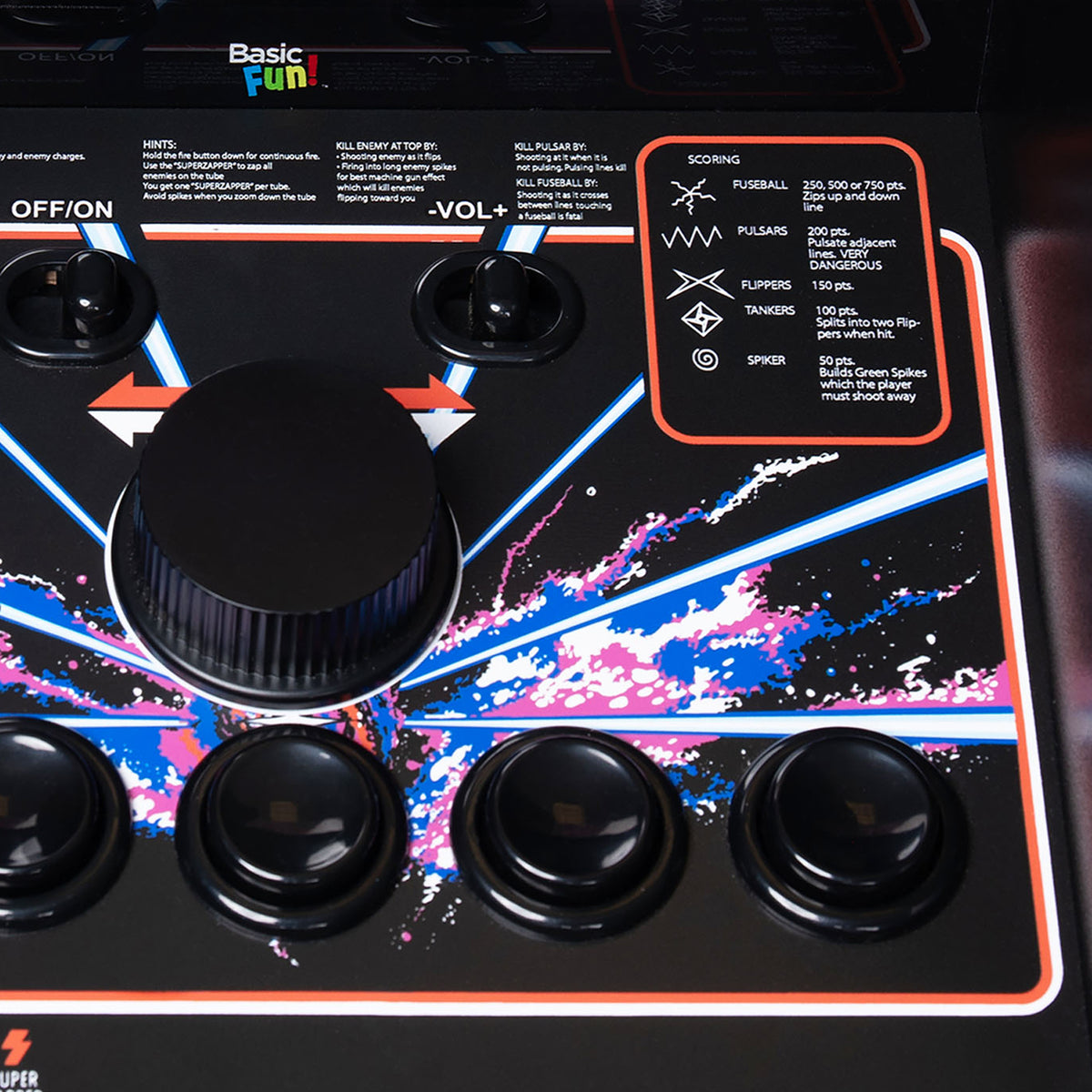 Arcade Classics Atari Tempest Counter Series Arcade Game (Open Box) - VMInnovations