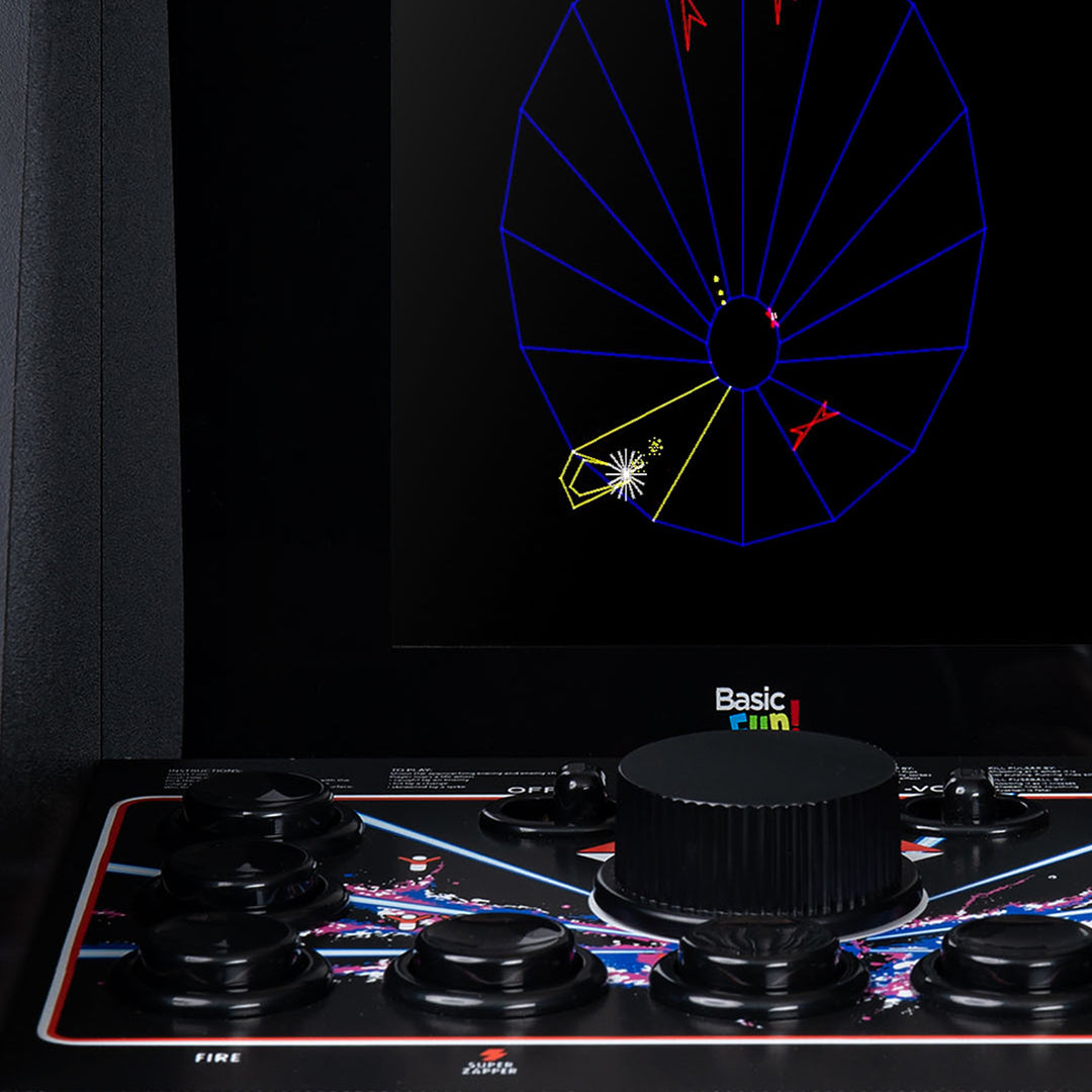 Arcade Classics Atari Tempest Counter Series Arcade Game with 8 Inch Screen