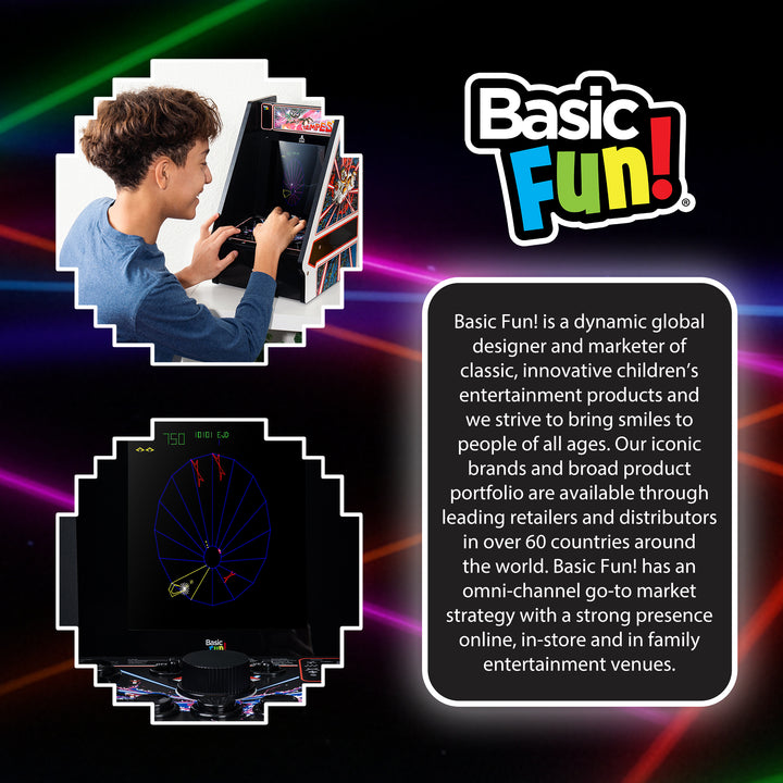 Arcade Classics Atari Tempest Counter Series Arcade Game (Open Box)