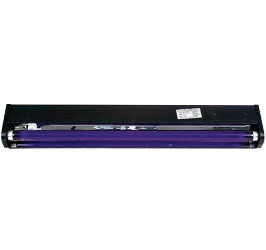 2 AMERICAN DJ BLACK-24BLB 24" UV Black Pro Blacklight Dorm Party Light Fixtures - VMInnovations