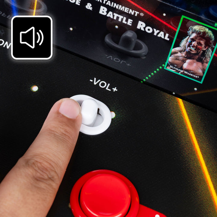 Arcade Classics WWE Counter Series Game with 8" Liquid Crystal Screen & 4 Games