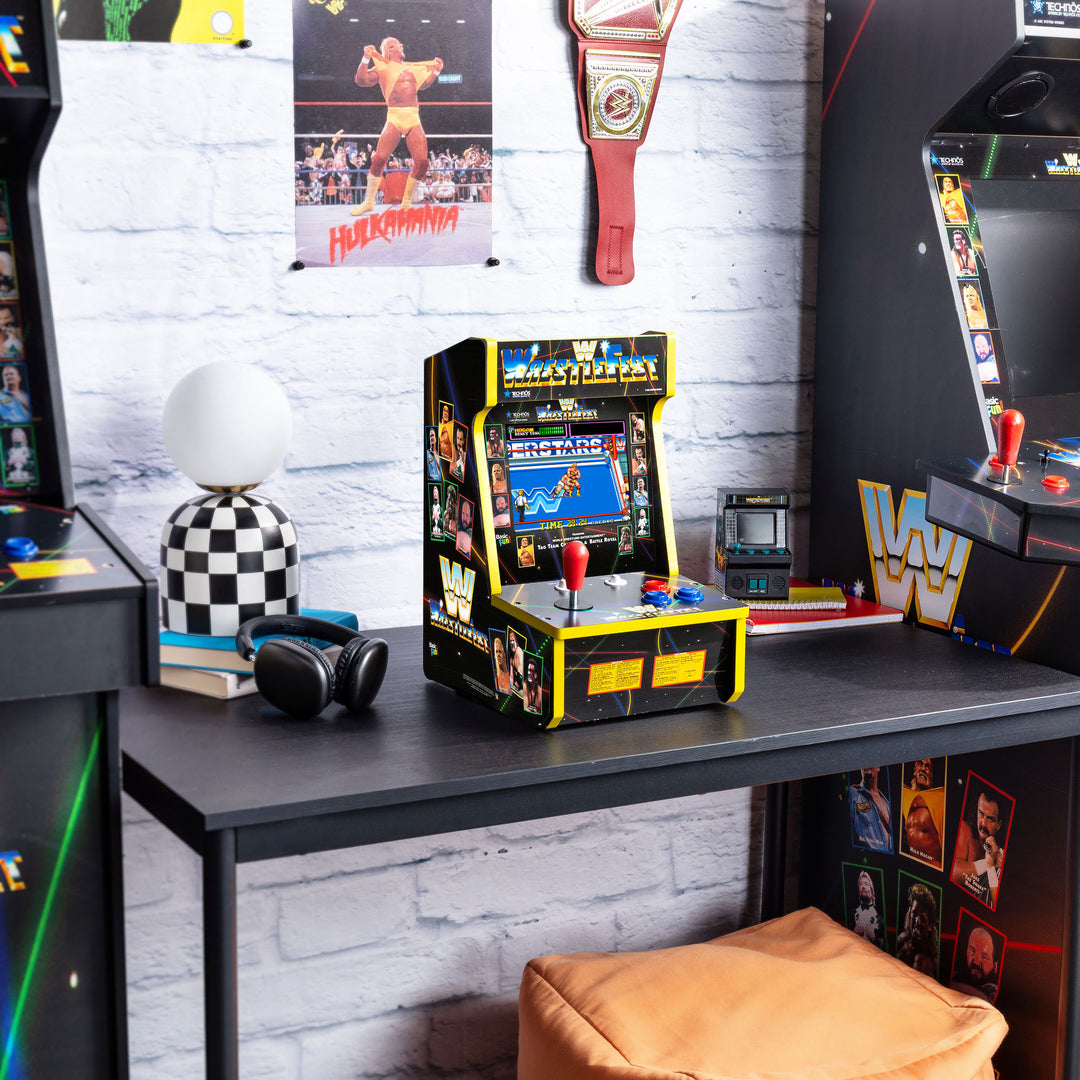Arcade Classics WWE Counter Series Game with 8" Liquid Crystal Screen & 4 Games