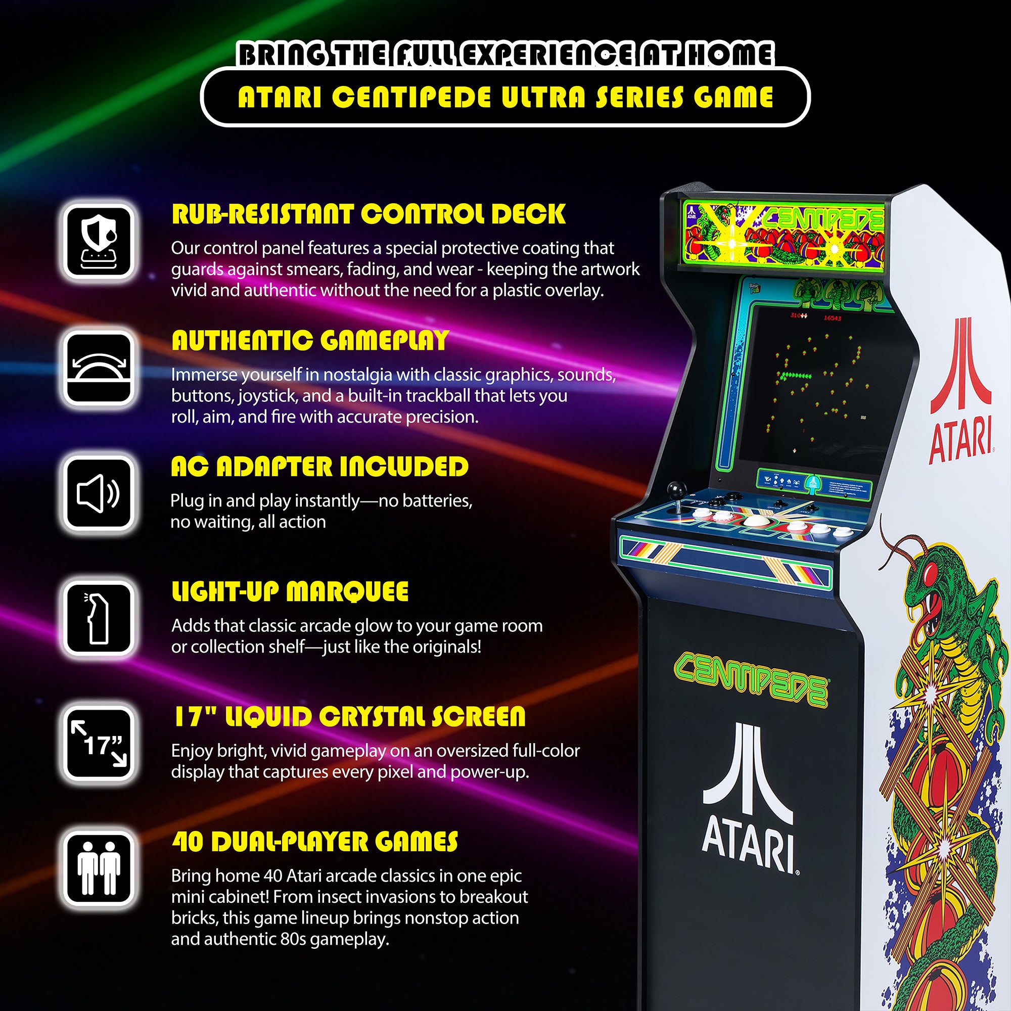 Atari Centipede Ultra Arcade