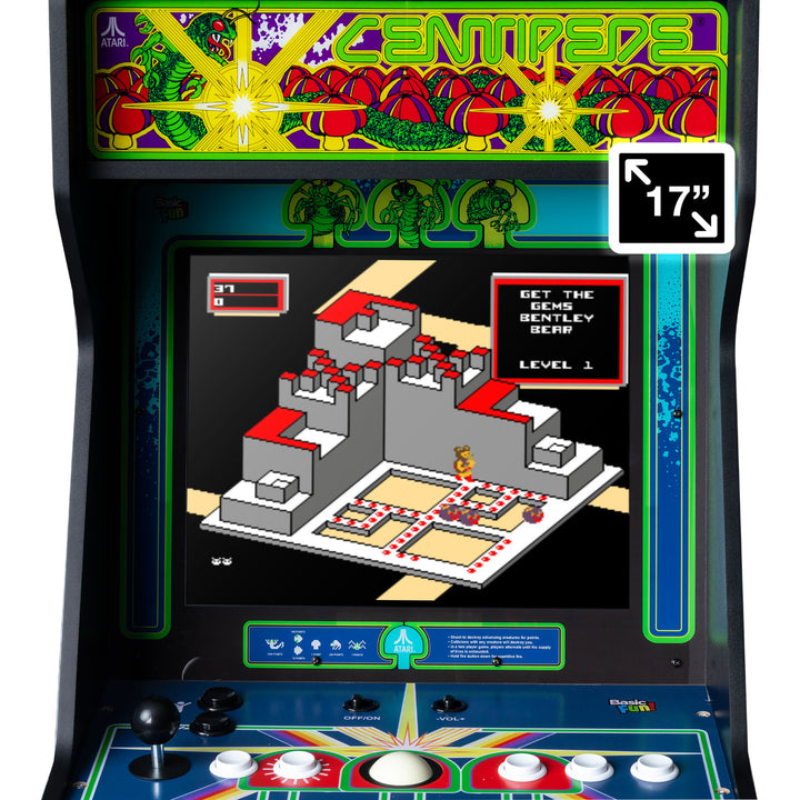 Arcade Classics Atari Ultra Series Arcade Game Cabinet with 17" Screen
