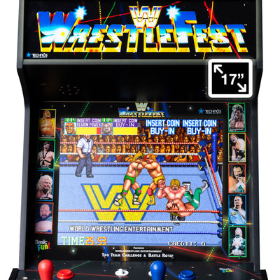 Arcade Classics WWE Ultra Series Arcade, Home Electronic Game w/17" Screen(Used) - VMInnovations