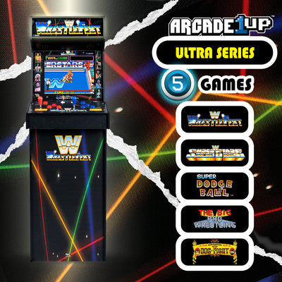 Arcade Classics WWE Ultra Series Arcade, Home Electronic Game w/17" Screen(Used) - VMInnovations