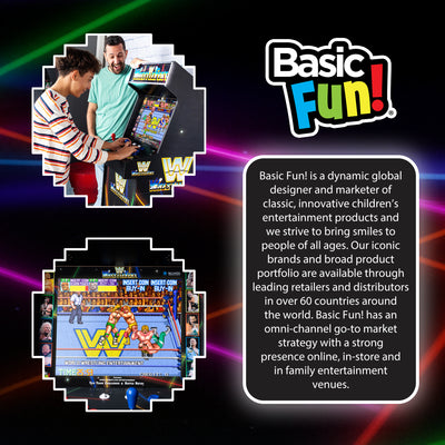 Arcade Classics WWE Ultra Series Arcade, Electronic Game w/17" Screen (Open Box)