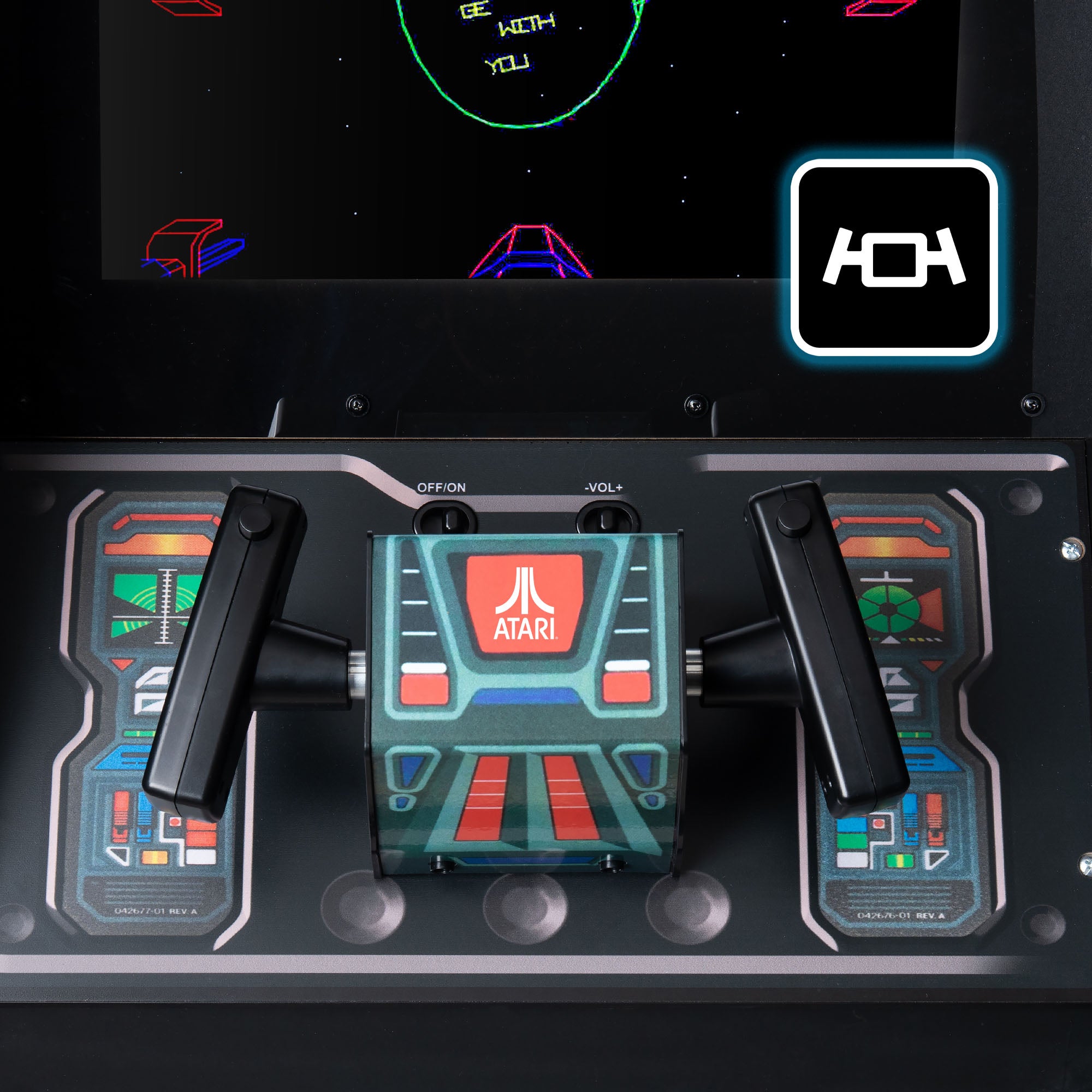 Arcade Classics Atari Star Wars Ultra Series Free Standing Game (Open Box) - VMInnovations
