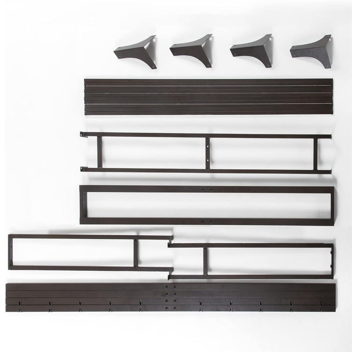 Mellow Ace of Base King Metal Platform Low Profile Bed Frame Hinged 9"(Open Box)