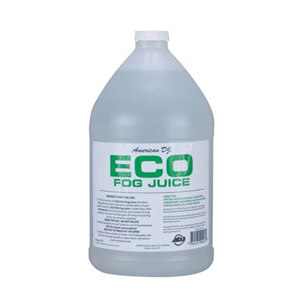 American DJ Eco-Fog Smoke Fog Machine Fluid Juice, 1 Gallon | F4L-ECO-1 - VMInnovations