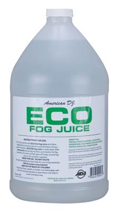 (2) AMERICAN DJ ECO-FOG/G Gallons of Fog/Smoke/Haze Machine Refill Liquid Juice - VMInnovations