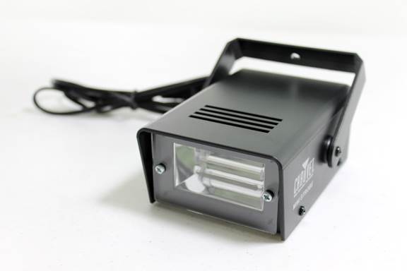 AMERICAN DJ BLACK-24BLB 24" UV Black Pro Blacklight + CHAUVET Mini Strobe Light