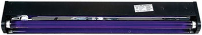 AMERICAN DJ BLACK-24BLB 24" UV Black Pro Blacklight + CHAUVET Mini Strobe Light