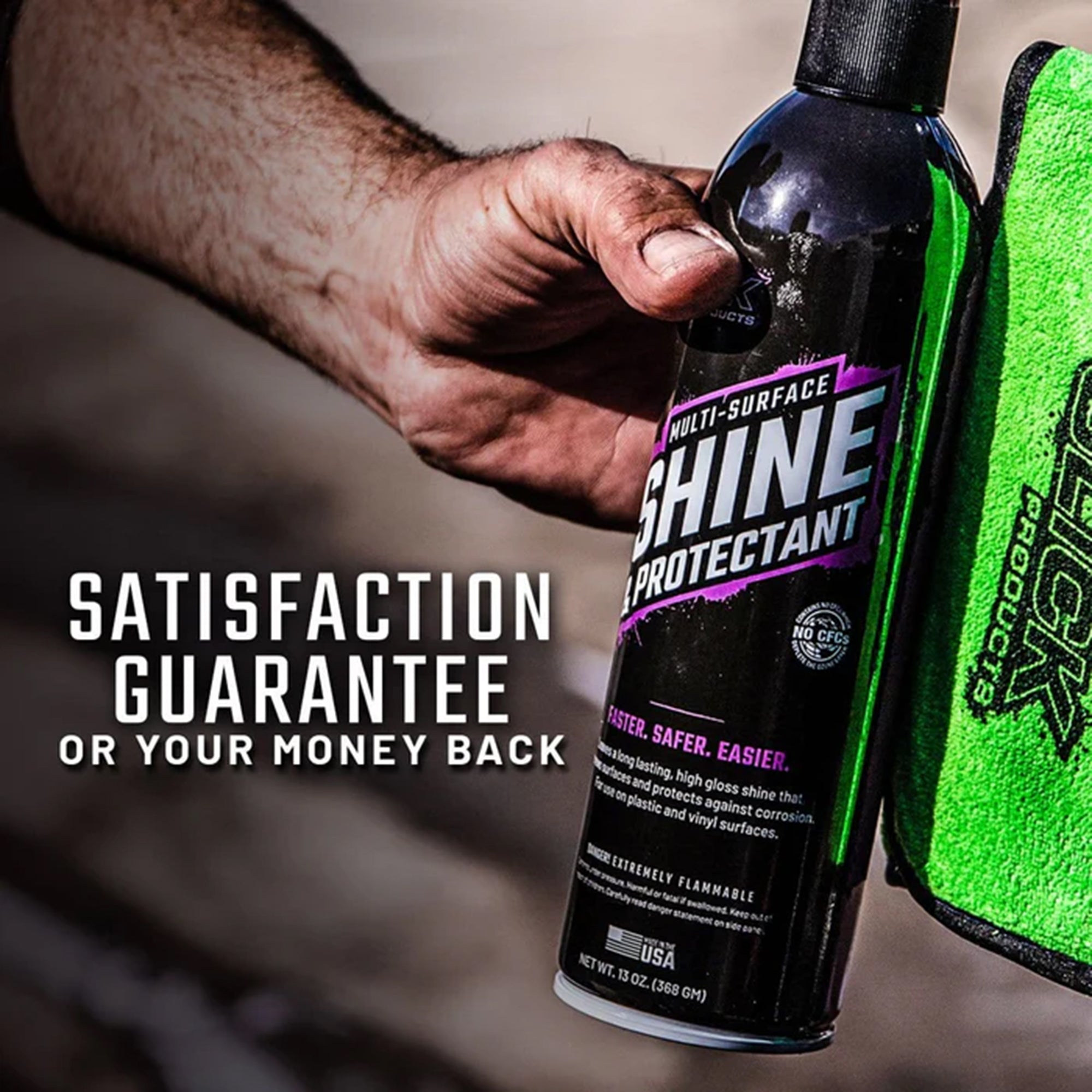 Slick Products 6 Pack Multi-Surface Shine & Protectant High Gloss Clear Spray - VMInnovations