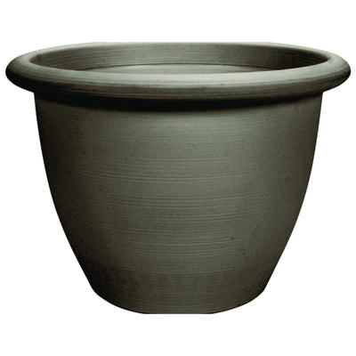 The HC Companies Sevilla Self-Watering Pot and Internal Disk 16 Inch, Cappuccino - VMInnovations