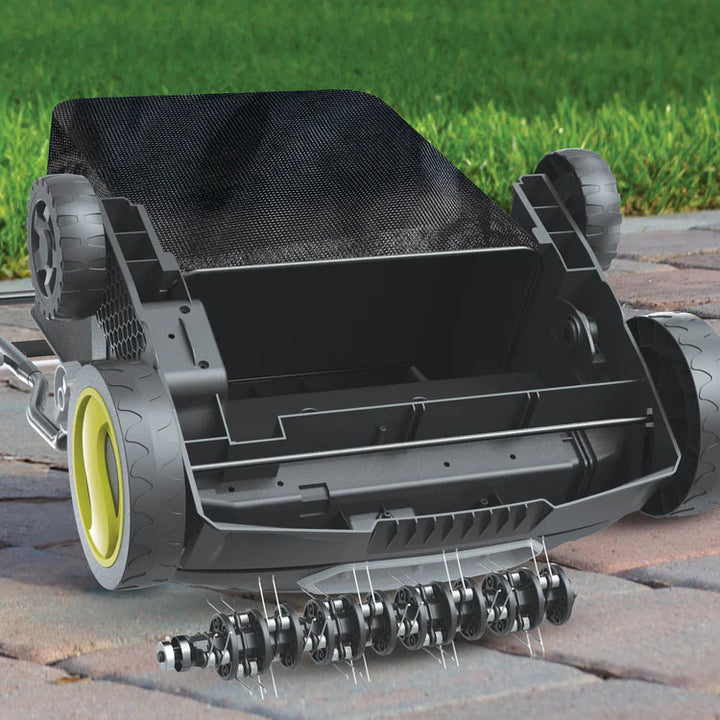 Sun Joe 15" Electric Dethatcher Scarifier w/ Removeable 13.2 Gallon Bag, 15 Amp