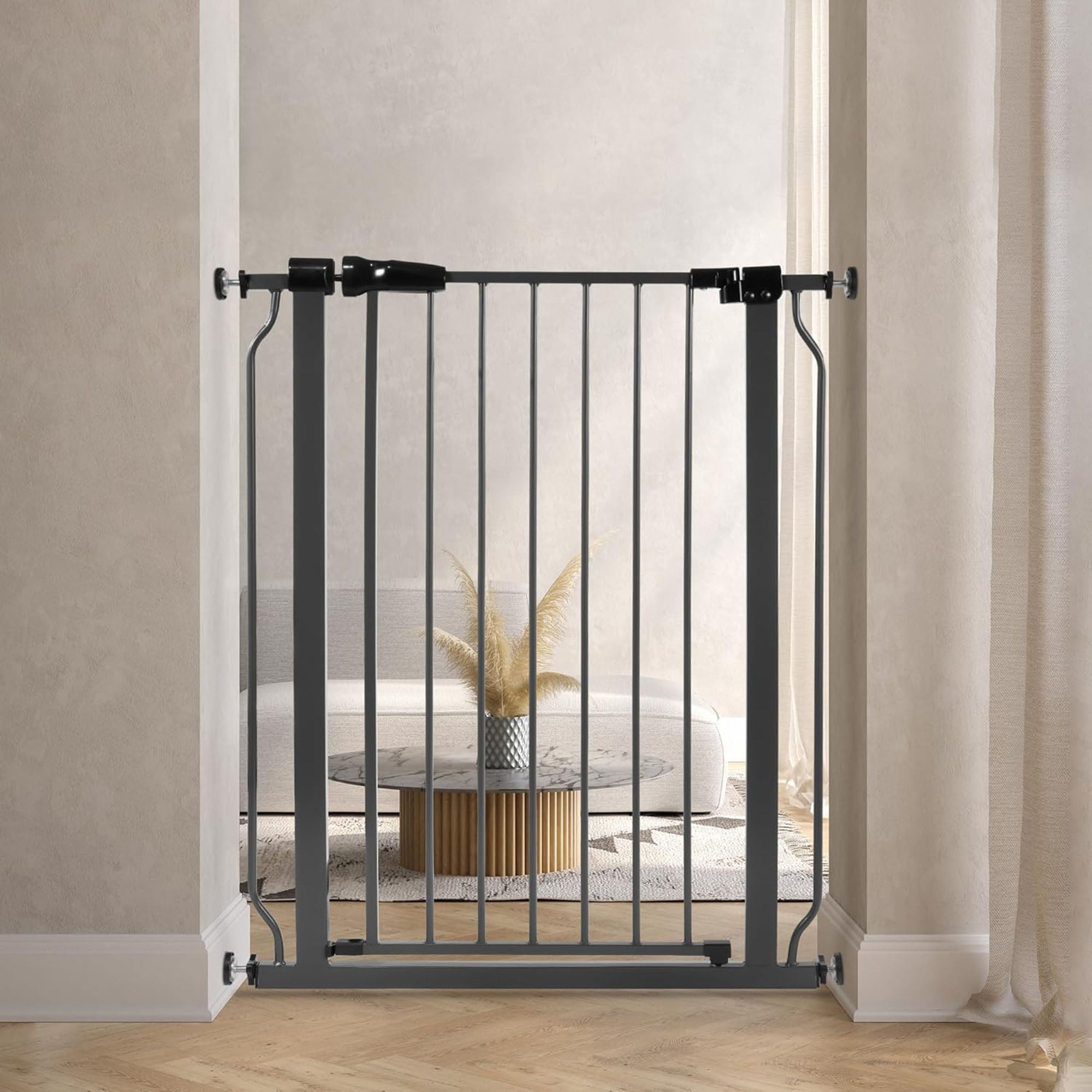 BalanceFrom Walk Thru Safety Gate, Fits 29.1-33.8" Openings, 36” Tall (Open Box)