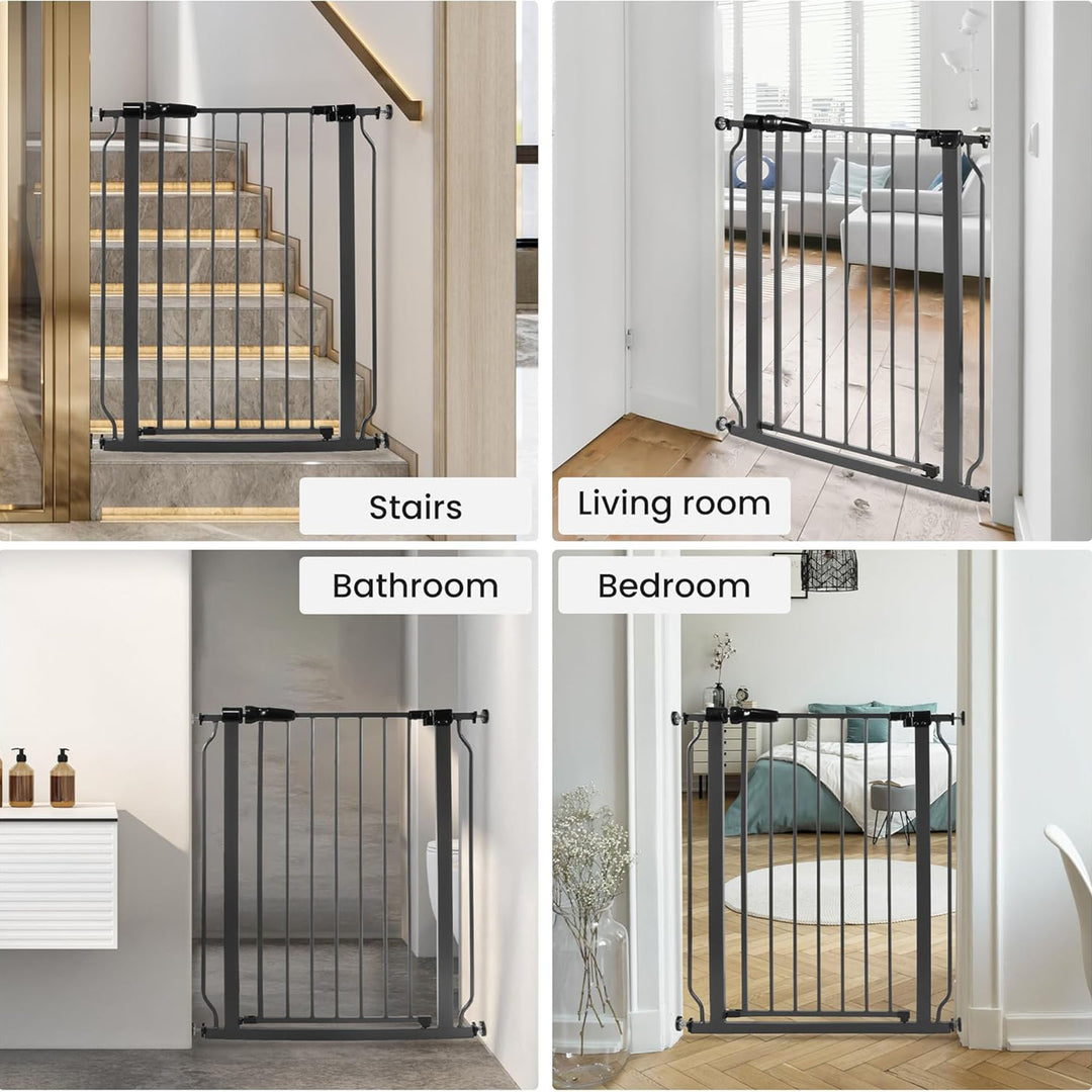 BalanceFrom Walk Thru Safety Gate, Fits 29.1-33.8" Openings, 36” Tall  (Used)