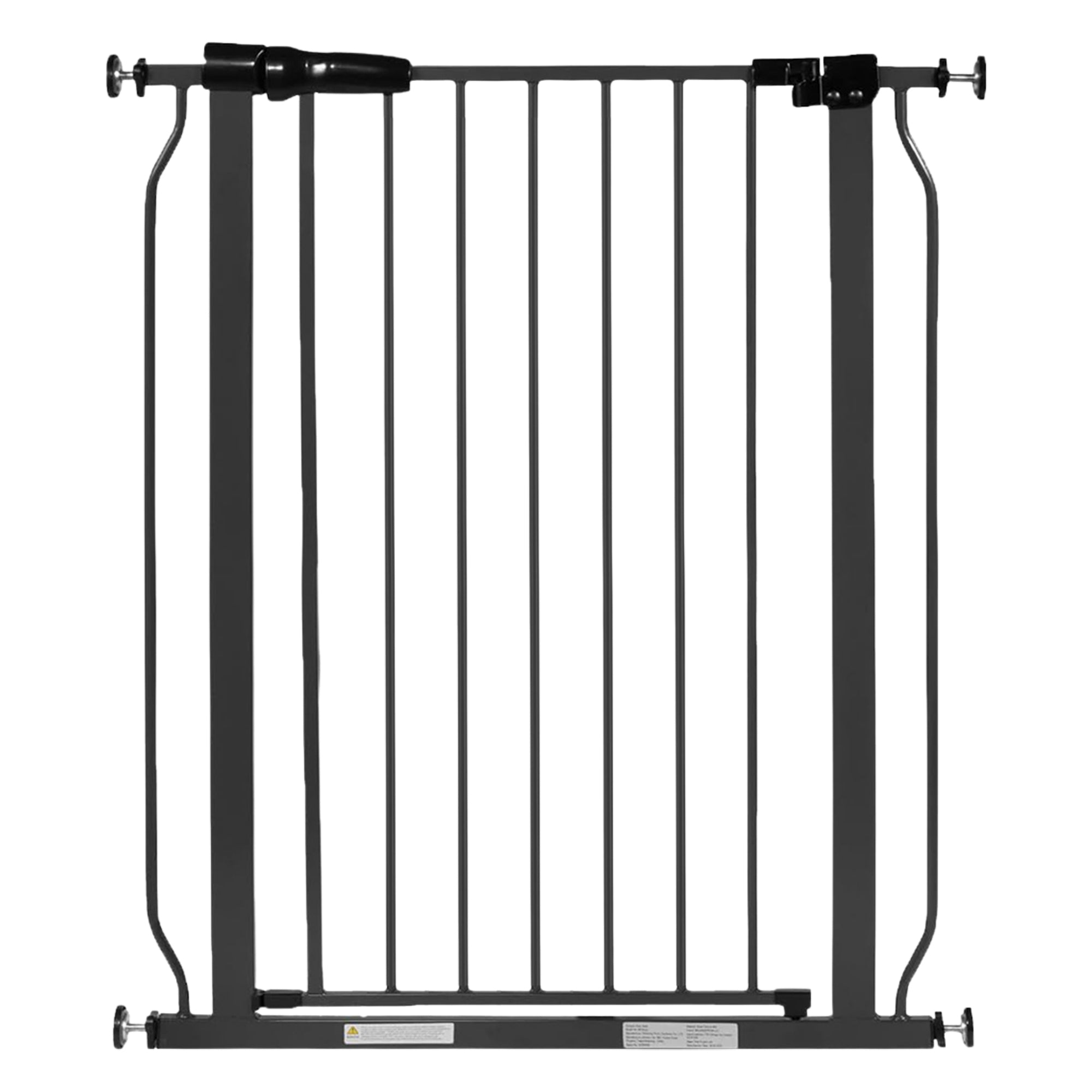 BalanceFrom Walk Thru Safety Gate, Fits 29.1-33.8" Openings, 36” Tall, Graphite - VMInnovations