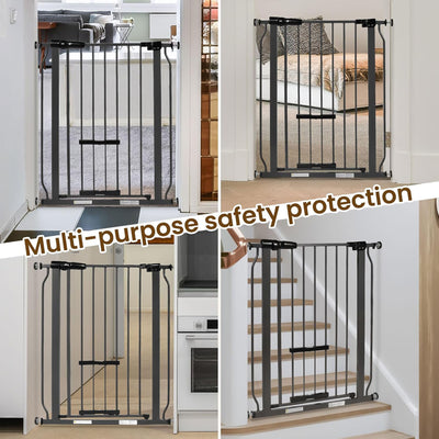 BalanceFrom Thru Safety Gate, Fits 29.1-38.5" Openings, 36” Tall, Graphite(Used) - VMInnovations