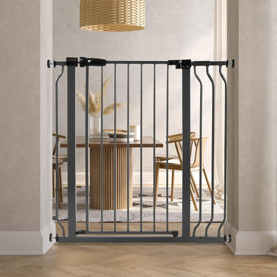 BalanceFrom Thru Safety Gate, Fits 29.1-38.5" Openings, 36” Tall, Graphite(Used) - VMInnovations