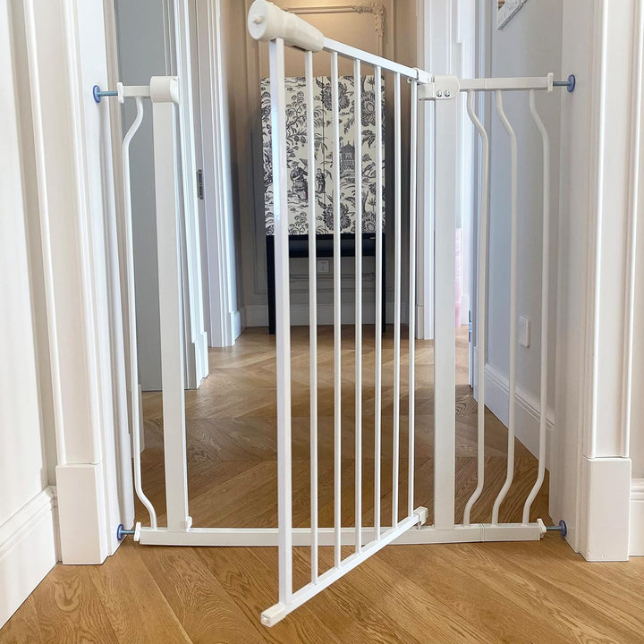 BalanceFrom Walk Thru Safety Gate, Fits 29.1-38.5" Openings, 36” Tall, White