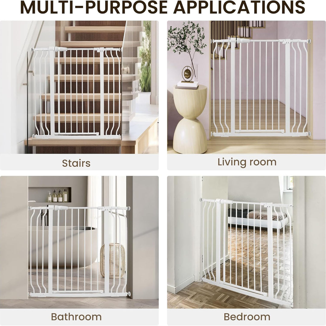 BalanceFrom Walk Thru Safety Gate, Fits 29.1-43.3" Openings, 36” Tall (Open Box)