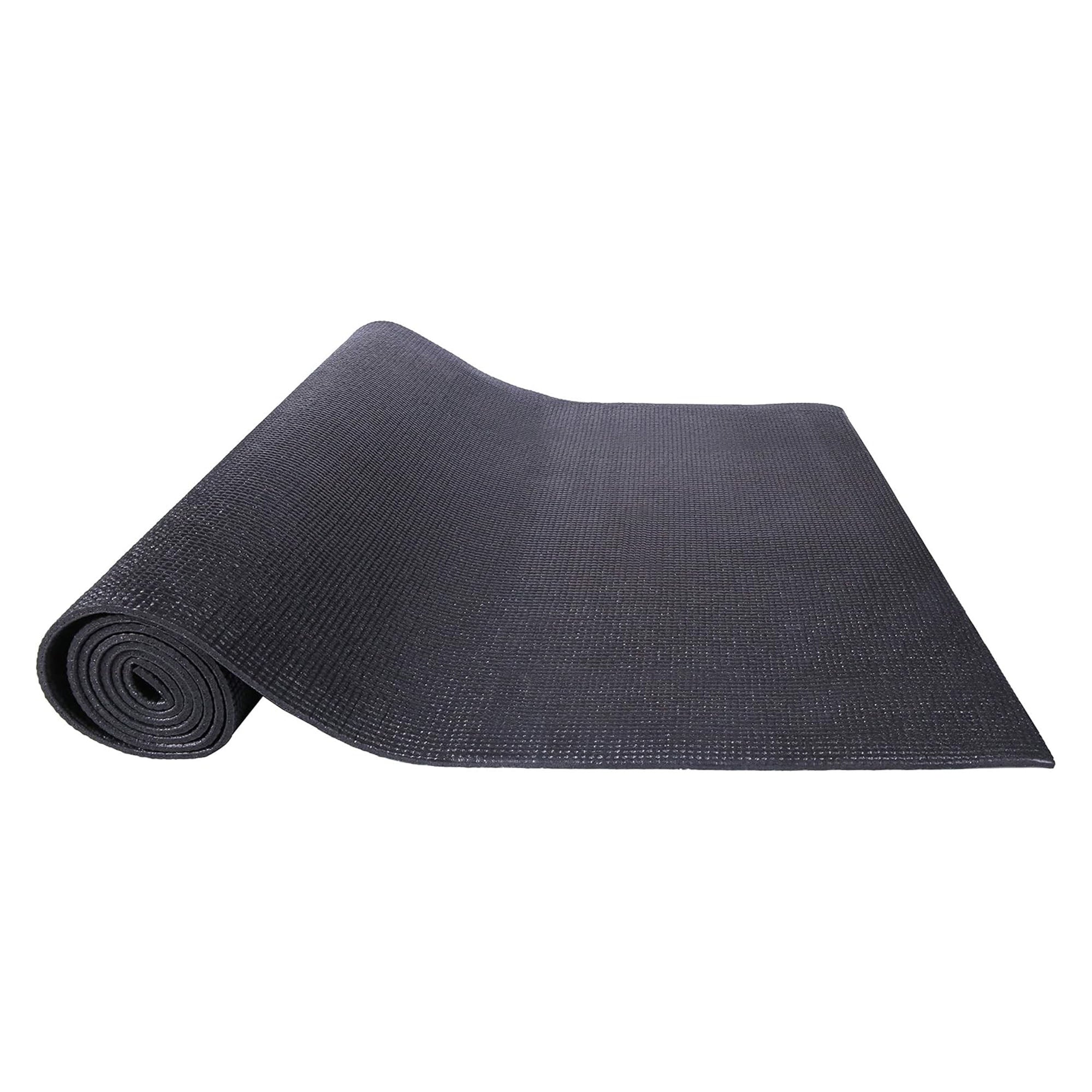Fitvids 1/4” High Density Thick Non Slip Workout Yoga Mat&Carry Strap(Open Box)