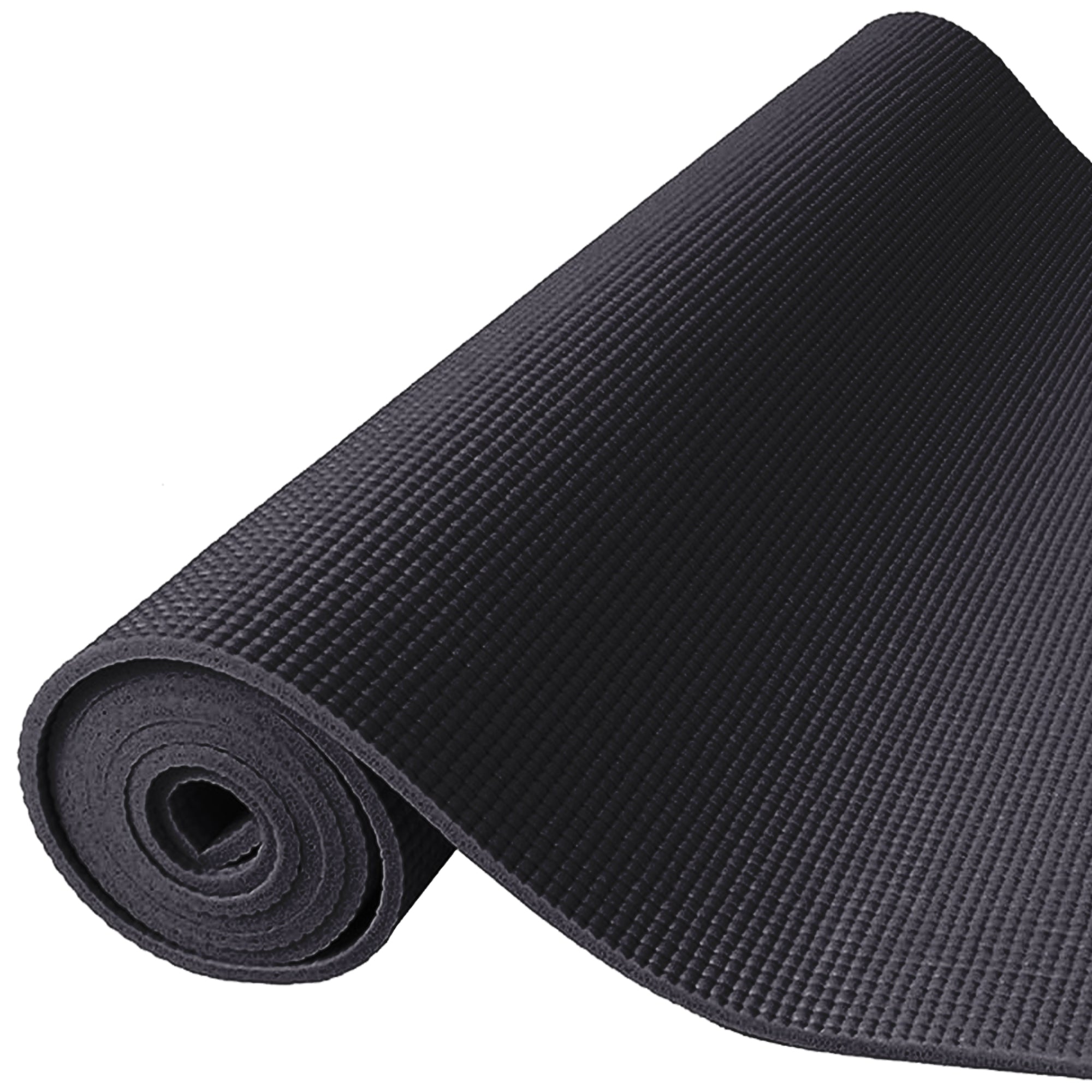 Fitvids 1/4” High Density Thick Non Slip Workout Yoga Mat&Carry Strap(Open Box)