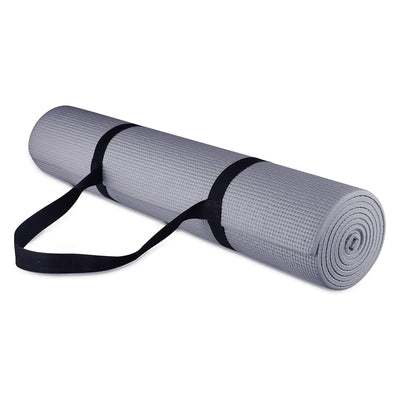 Fitvids 1/4” High Density Thick Non Slip Workout Yoga Mat&Carry Strap(Open Box) - VMInnovations