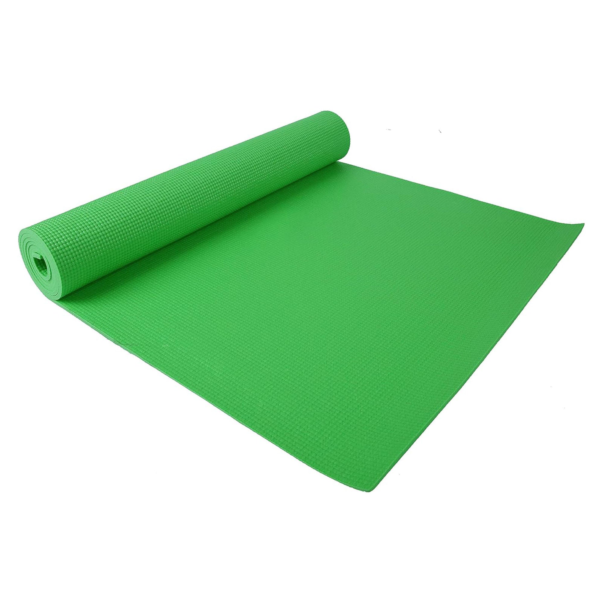 Fitvids 1/4” High Density Thick Non Slip Workout Yoga Mat&Carry Strap(Open Box)