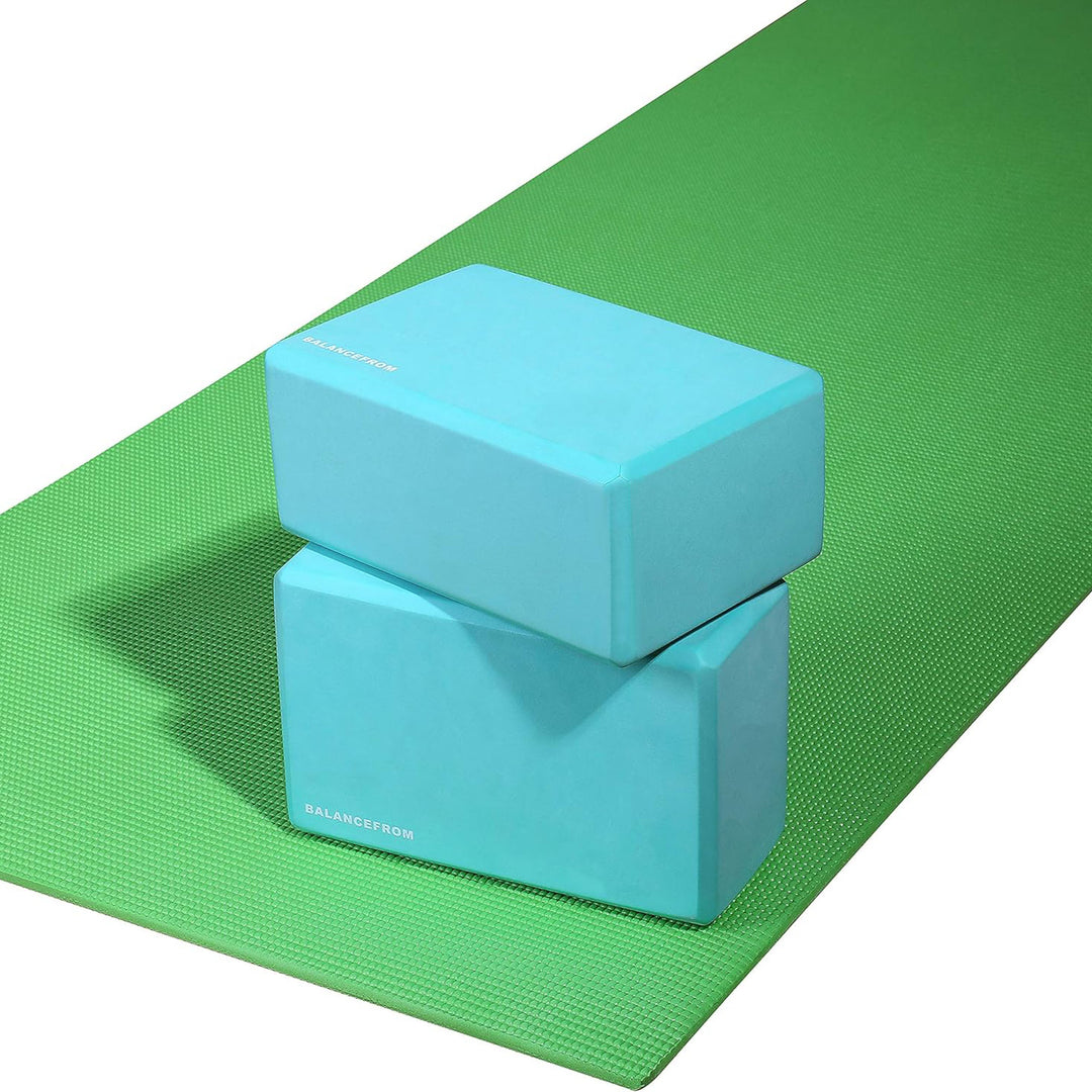 Fitvids 1/4” High Density Thick Non Slip Workout Yoga Mat & Carry Strap (Used)