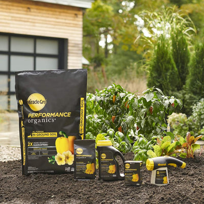 Miracle-Gro 5 Pack Organic Inground Garden Soil Quick Release Natural Fertilizer