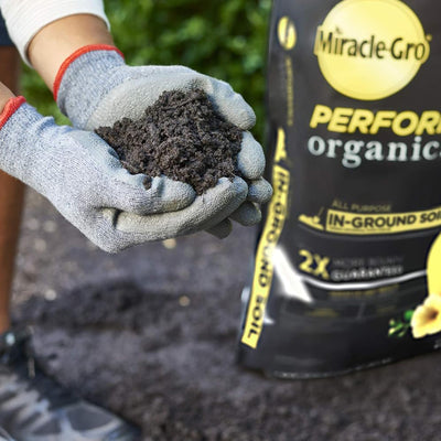 Miracle-Gro 5 Pack Organic Inground Garden Soil Quick Release Natural Fertilizer