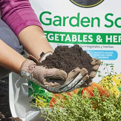 Miracle-Gro 3 Pack Garden Soil In-Ground Vegetable and Herb Gardening, 1.5 Cu Ft