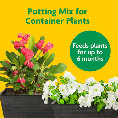 Miracle-Gro 5 Pack Potting Mix, Container Plants, Flowers, Vegetables, 2 Cu Ft