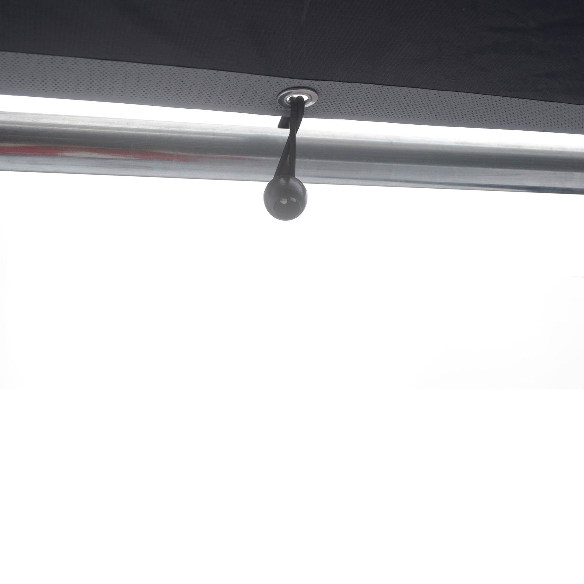 10' x 20' Car Port Canopy Gazebo Tent Cover 6 Leg Steel Frame Garage (Open Box)