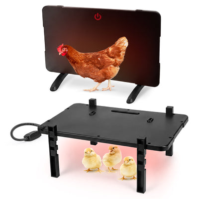 Farm Innovators 2-In-1 Radiant 200W Coop Panel 50W Brooder Heater (Open Box) - VMInnovations