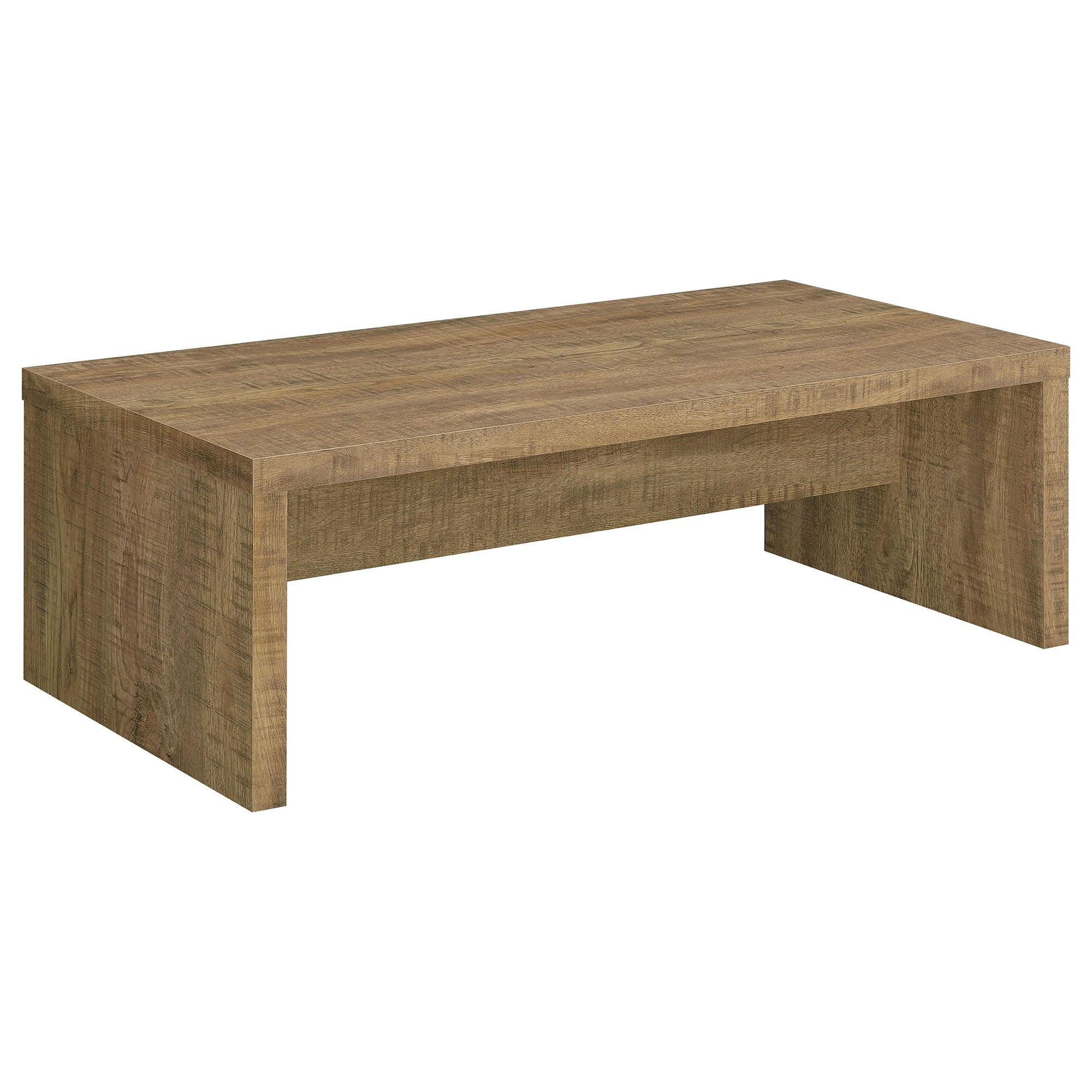 Coaster Home Furnishings Lynette Rectangular Wood Coffee Table, Mango (Open Box) - VMInnovations