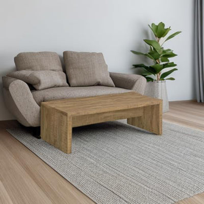 Coaster Home Furnishings Lynette Rectangular Wood Coffee Table, Mango (Open Box) - VMInnovations