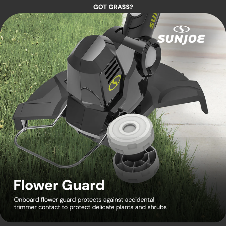 Sun Joe 24V 12" Multi-Angle Head Cordless Dual Line String Trimmer, 24V-ST14-CT