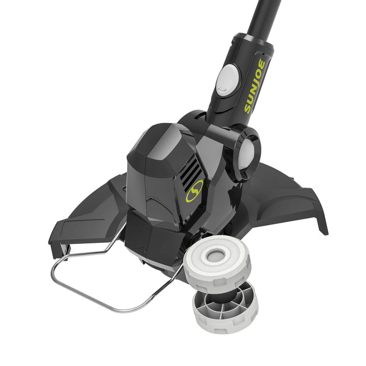 Sun Joe 24-V 12" Multi-Angle Head Cordless Dual Line String Trimmer (Open Box)