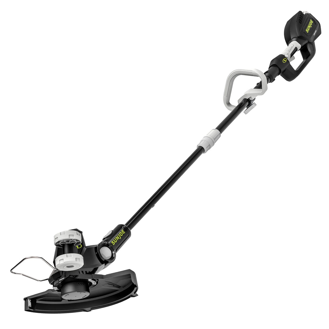 Sun Joe 24V 12" Multi-Angle Head Cordless Dual Line String Trimmer, 24V-ST14-CT