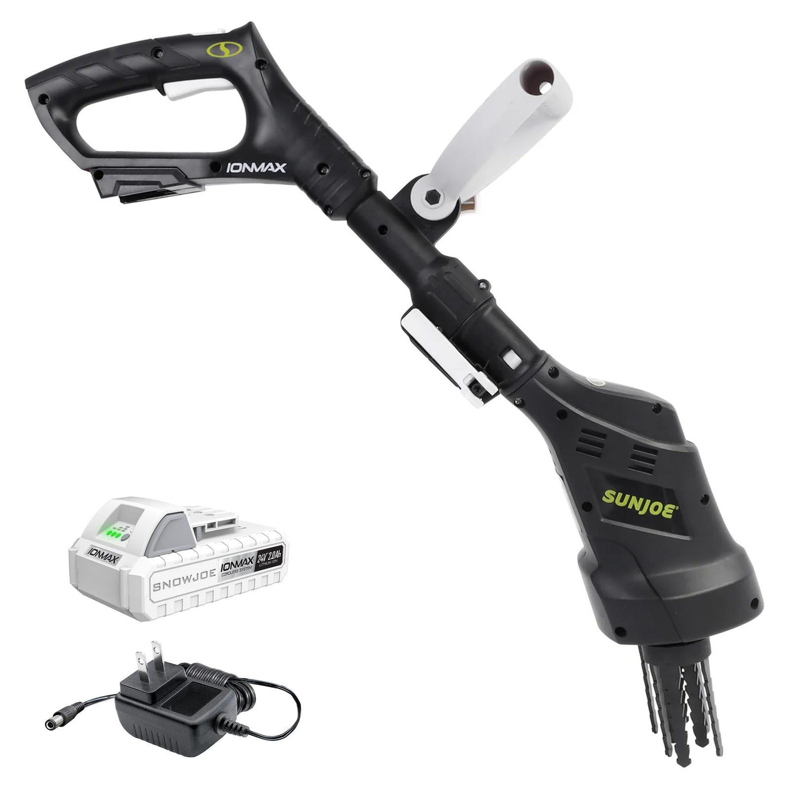 Sun Joe 24V Claw Tiller and Cultivator for Small Scale Gardening, 24V-CTLR-LTE - VMInnovations