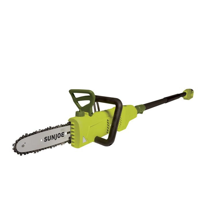 Sun Joe 8" Electric Convertible Pole Chain Saw, 2-in-1 Cutting Tool(Open Box)