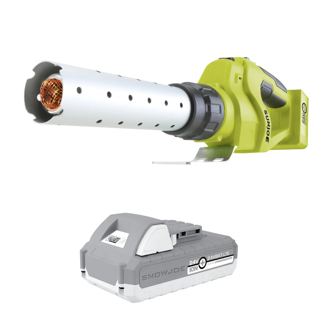 Sun Joe 24V Cordless Electric Fire Starter for Charcoal BBQ Grills (Open Box)