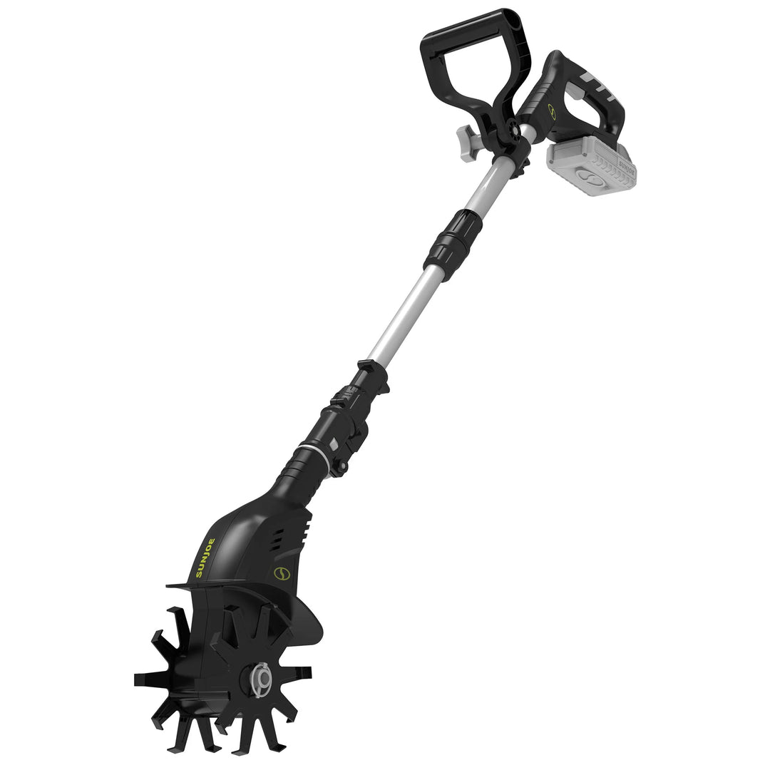 Sun Joe 24V Cordless Garden Tiller Cultivator Accessory Kit, Black, 24V-TLR-LTE